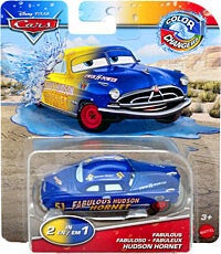 Color Changer Fabulous Hudson Hornet (blauw-geel)
