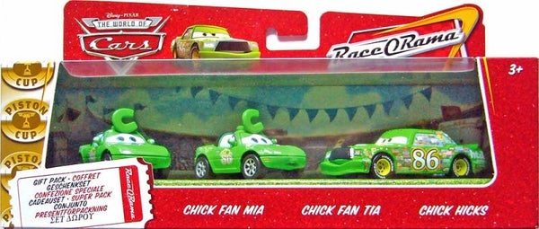 3 cars gift pack ( Chick - Chick fan Mia en Tia)