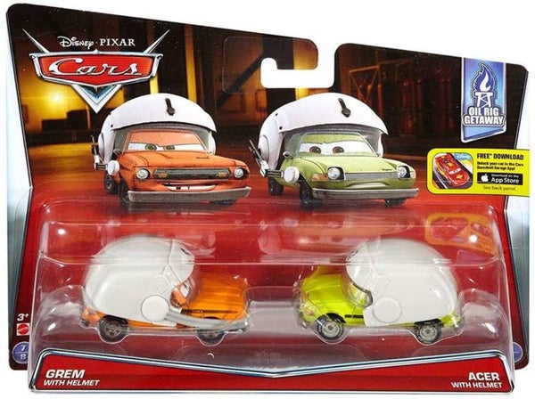 Grem with helmet en Acer with helmet