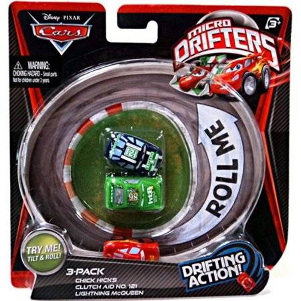 Micro drifters 3 pack (Chick/McQueen/Cluth aid)