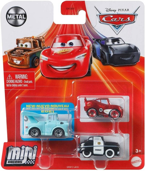 mini racers Tokyo Mater series (Tokyo Mater - Sheriff - Radiator Springs Lightning McQueen)