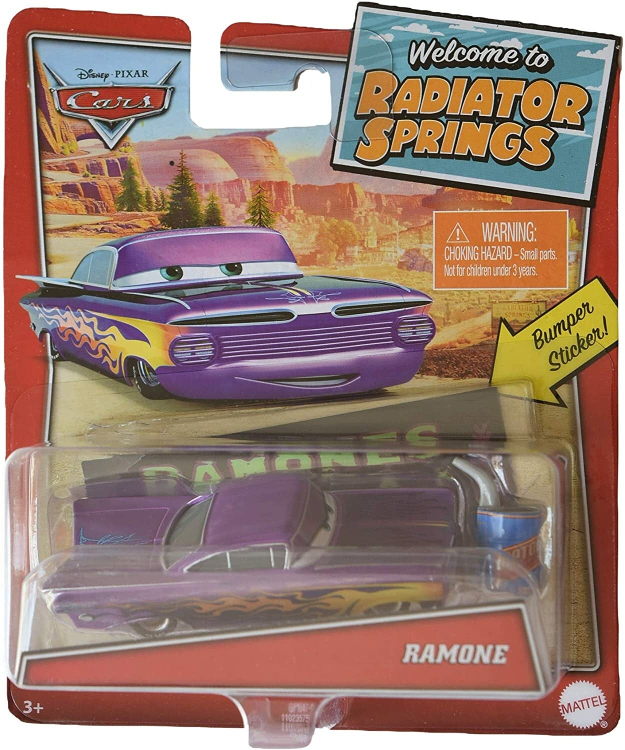 Welcome to Radiator Springs Ramone (with bumper sticker)