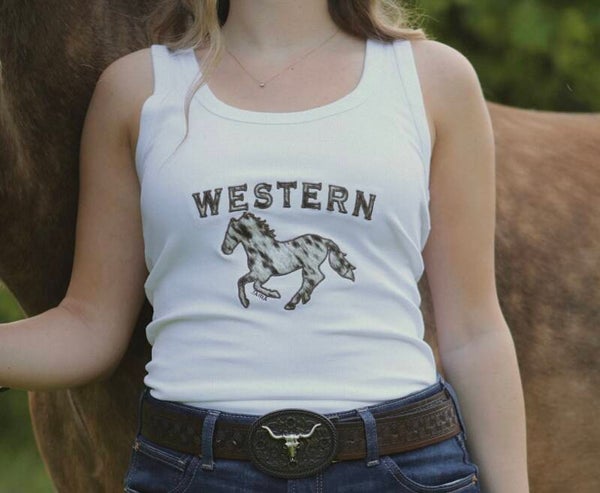 Texas Velvet Tank Top