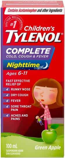 TYLENOL Children’s Complete Cold, Cough & Fever