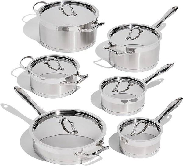 Cookware Set Induction Safe Pots