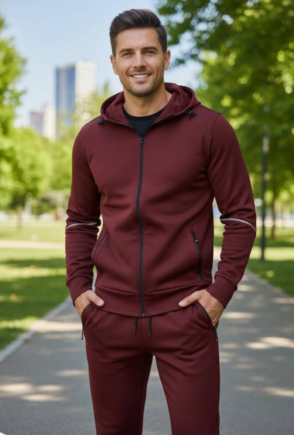 BGOWATU Men’s Tracksuit Set