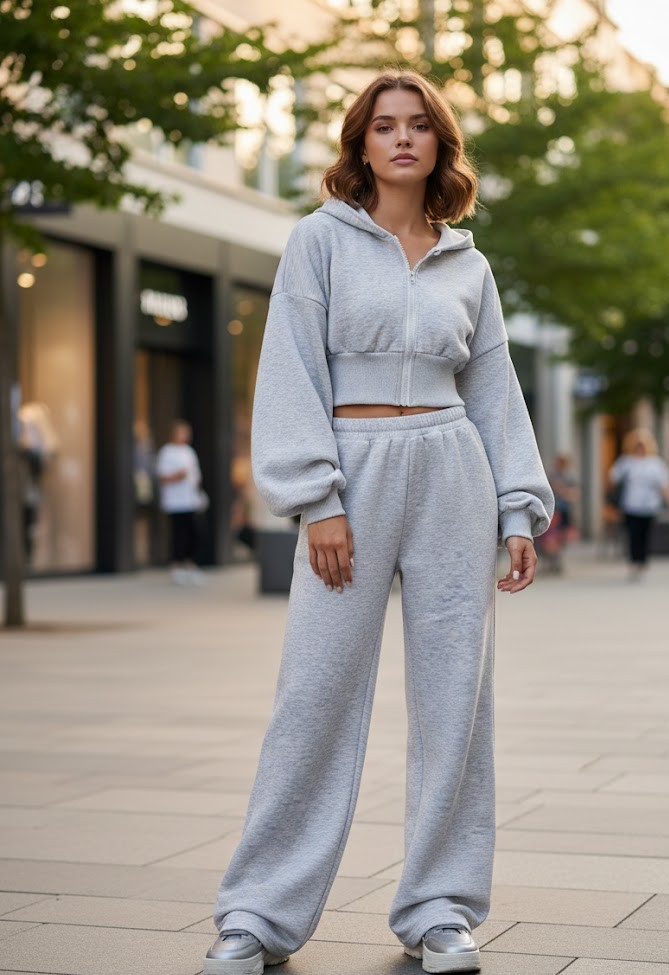 Girls' Casual Sportswear Set