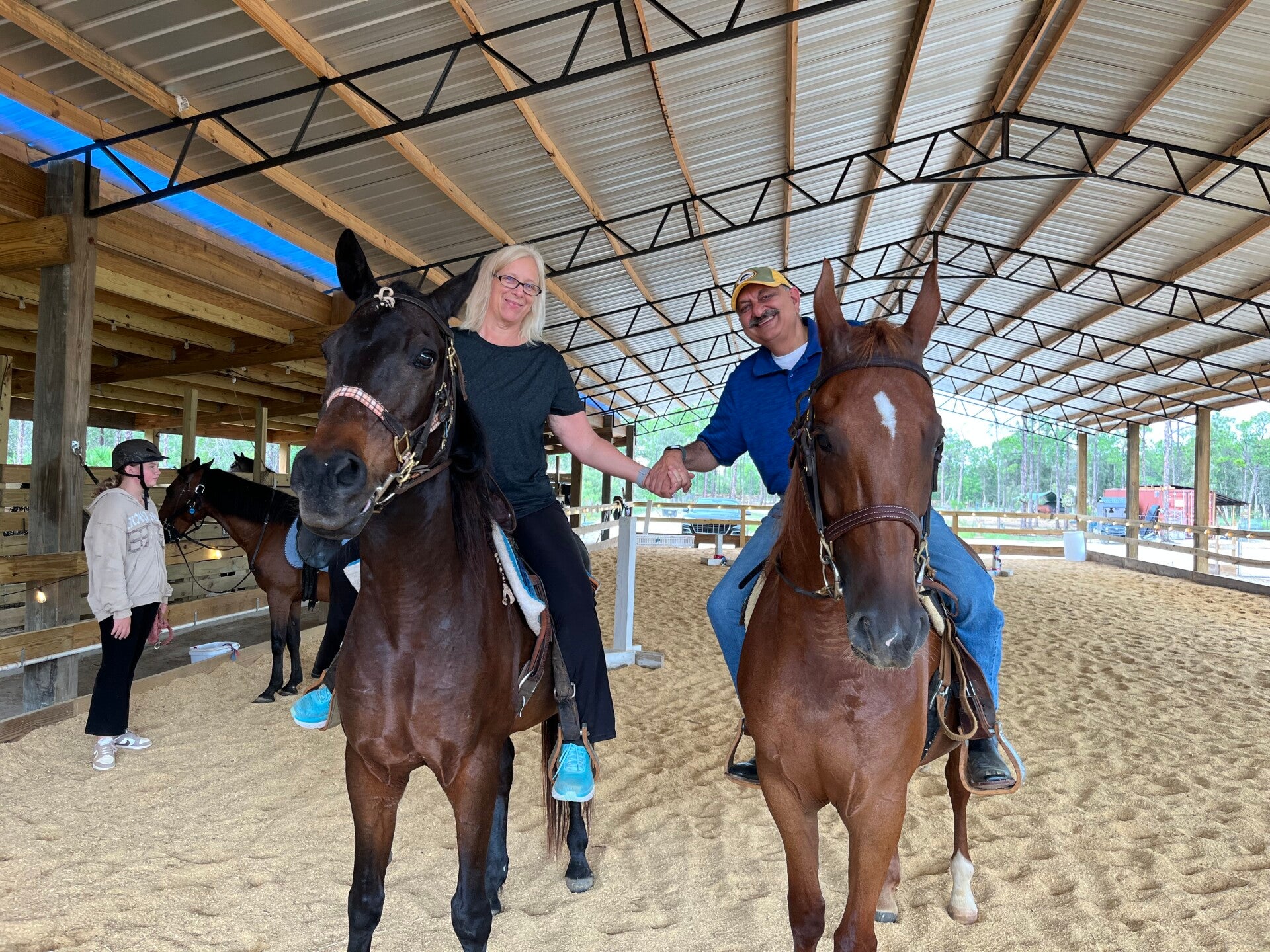 Group Lesson (2 Riders) (Private Horsemanship Instruction) 60 Min.