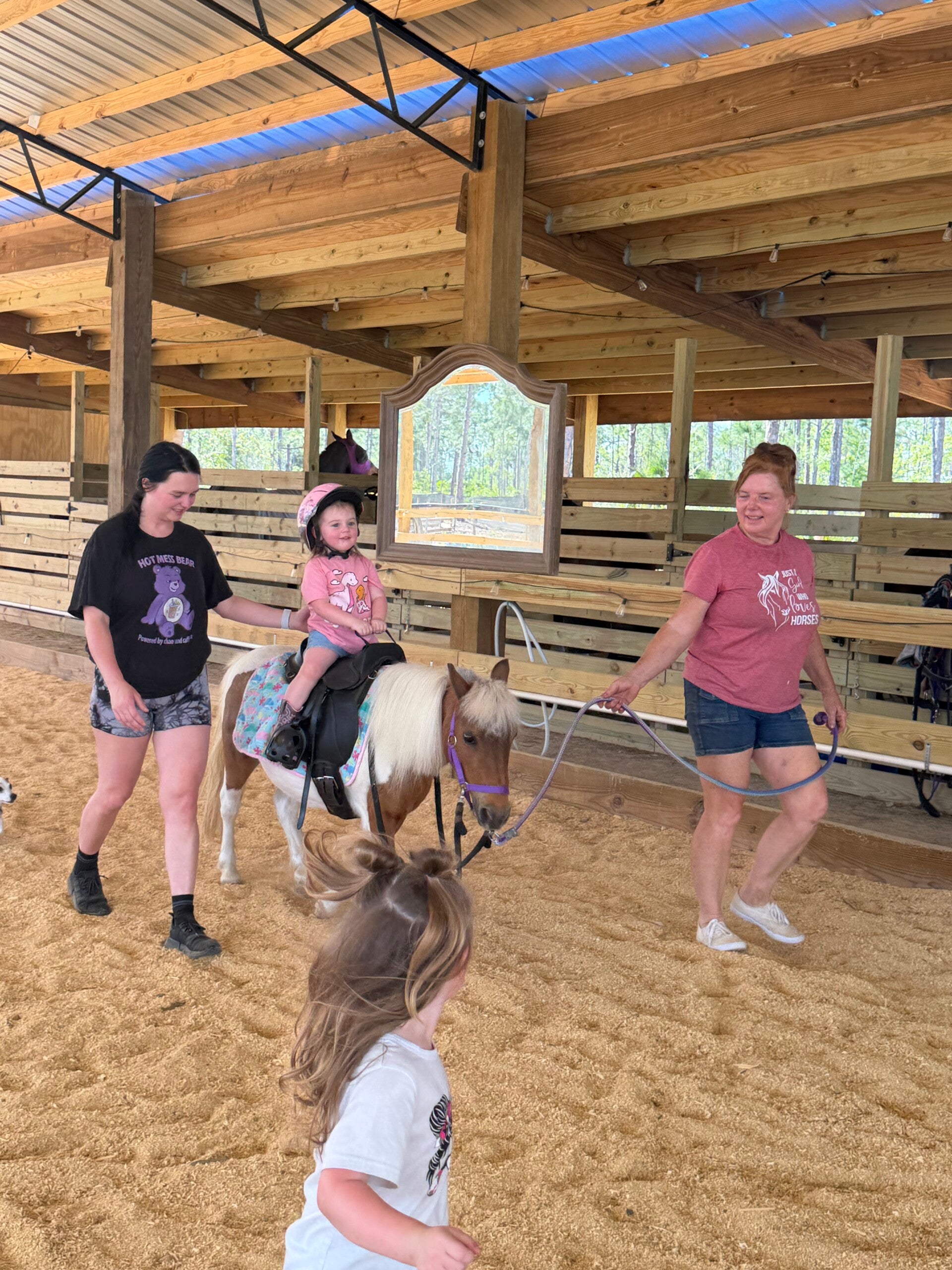 Pony Experience (Introductory Lead-Line Horsemanship Session) 60 Min.