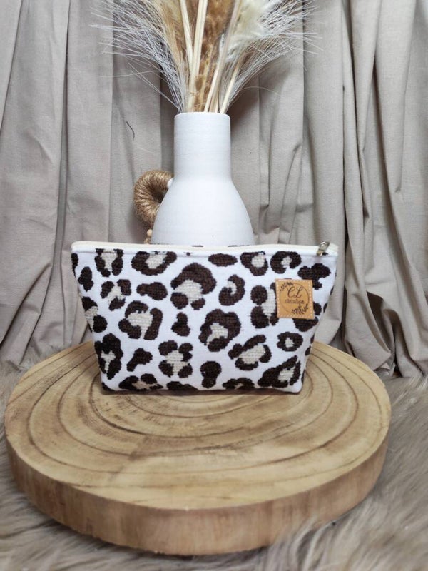 Pochette de sac léopard