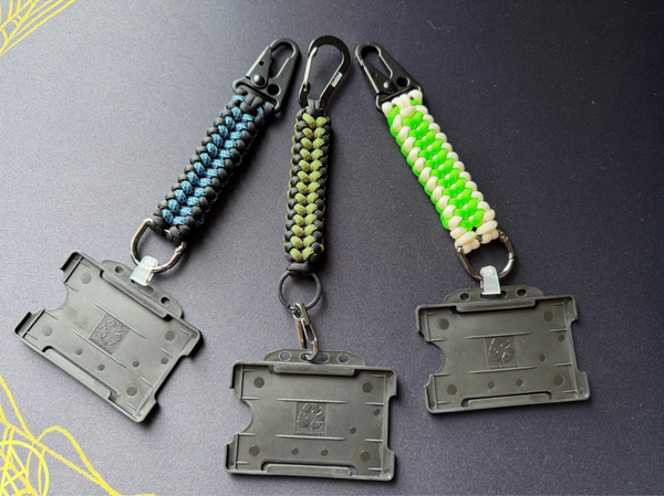Paracord 550 tactical keychain sanctified knot - completely customisable