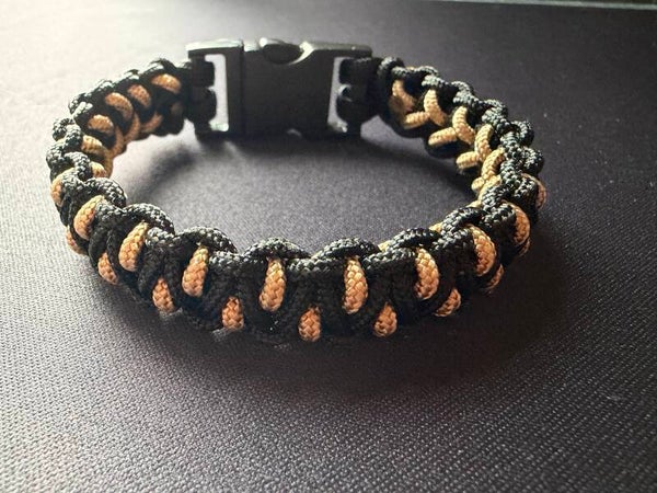 paracord 275 survival bracelet - choose your style - solomons dragon eye knot