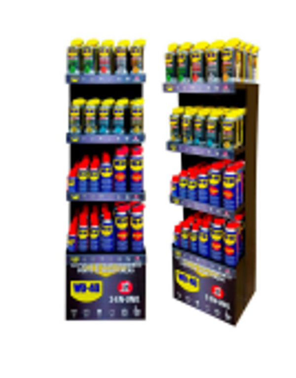 EXPOSITOR PEQUEÑO WD40 GRATIS POR LA COMPRA DE 599 EUROS EN PRODUCTOS WD40 M00618