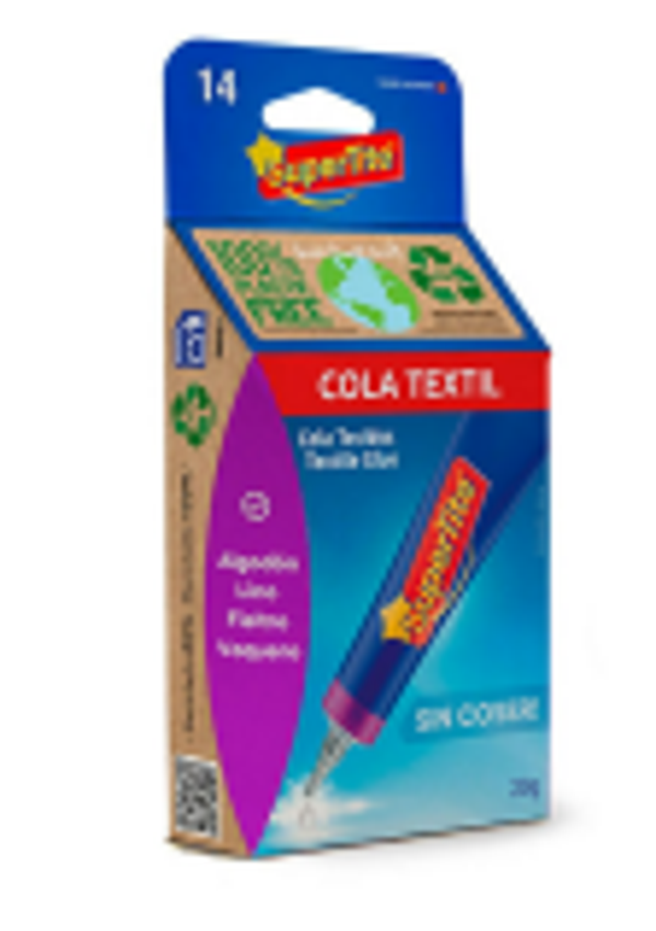 COLA PARA TEJIDOS, BLISTER 20g 2414 SUPERTITE
