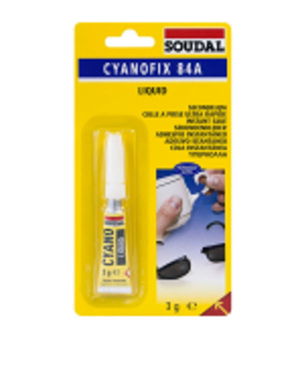 CIANOCRILATO INSTANTANEO DE USO UNIVERSAL 3g 100072 SOUDAL