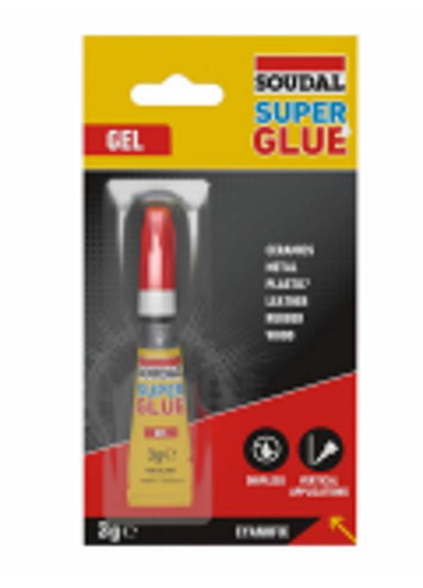 SOUDAL SUPER GLUE GEL 3g SOUDAL 116390