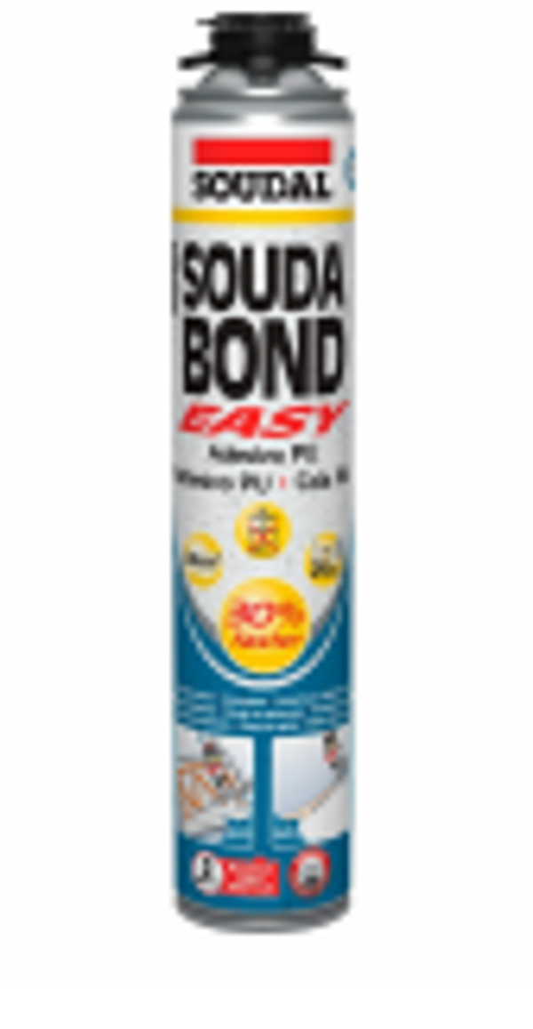 ESPUMA ADHESIVA SOUDABOND EASY PISTOLA 750ml SOUDAL
