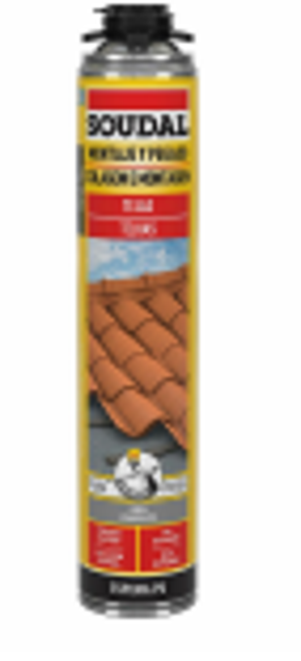 ESPUMA PARA TEJA PISTOLA 750ml SOUDAL
