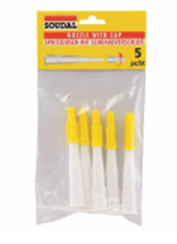 CÁNULA PARA SILICONA (5unid).