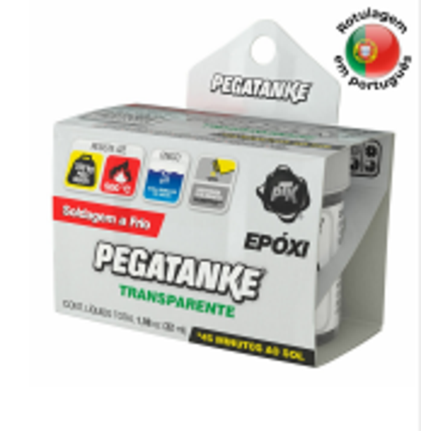 PEGATANKE TRANSPARENTE 32ml PORTUGUES