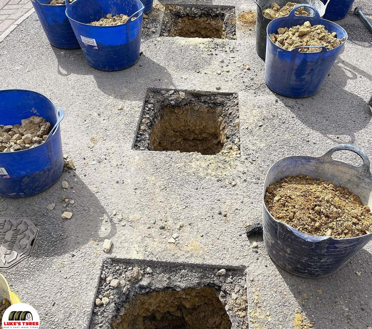 Bollard installation 