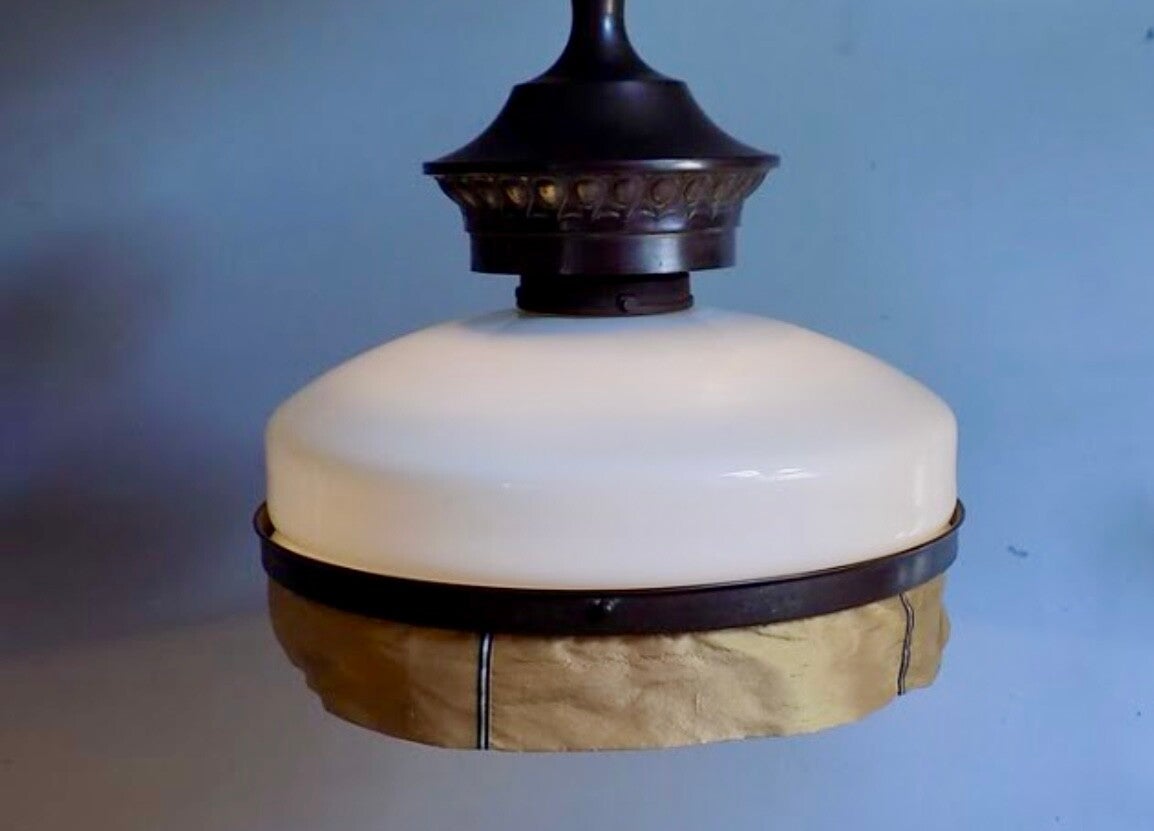 Unieke kroonluchter met ‘ruche’