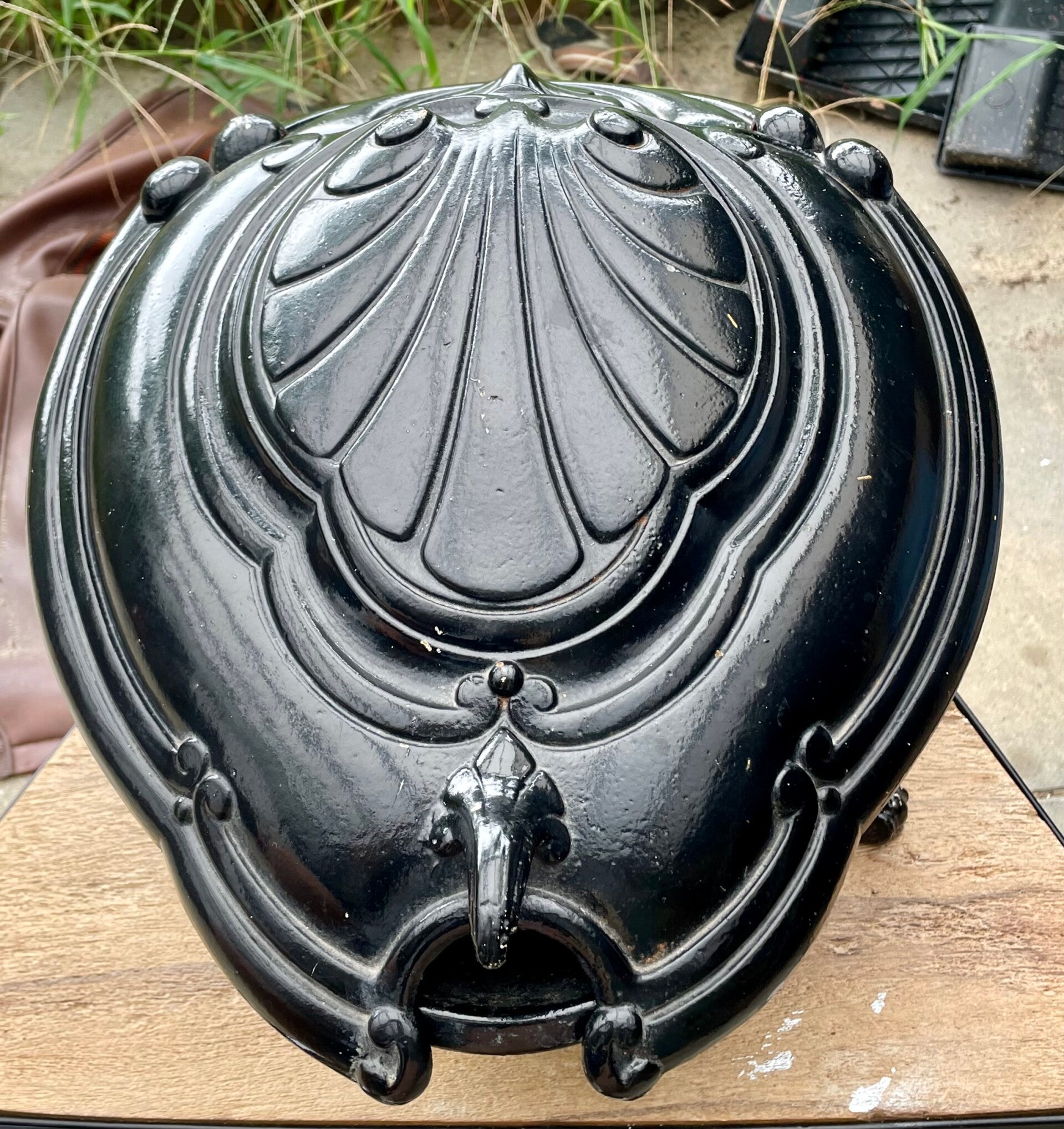 Antieke kolenemmer Art Deco