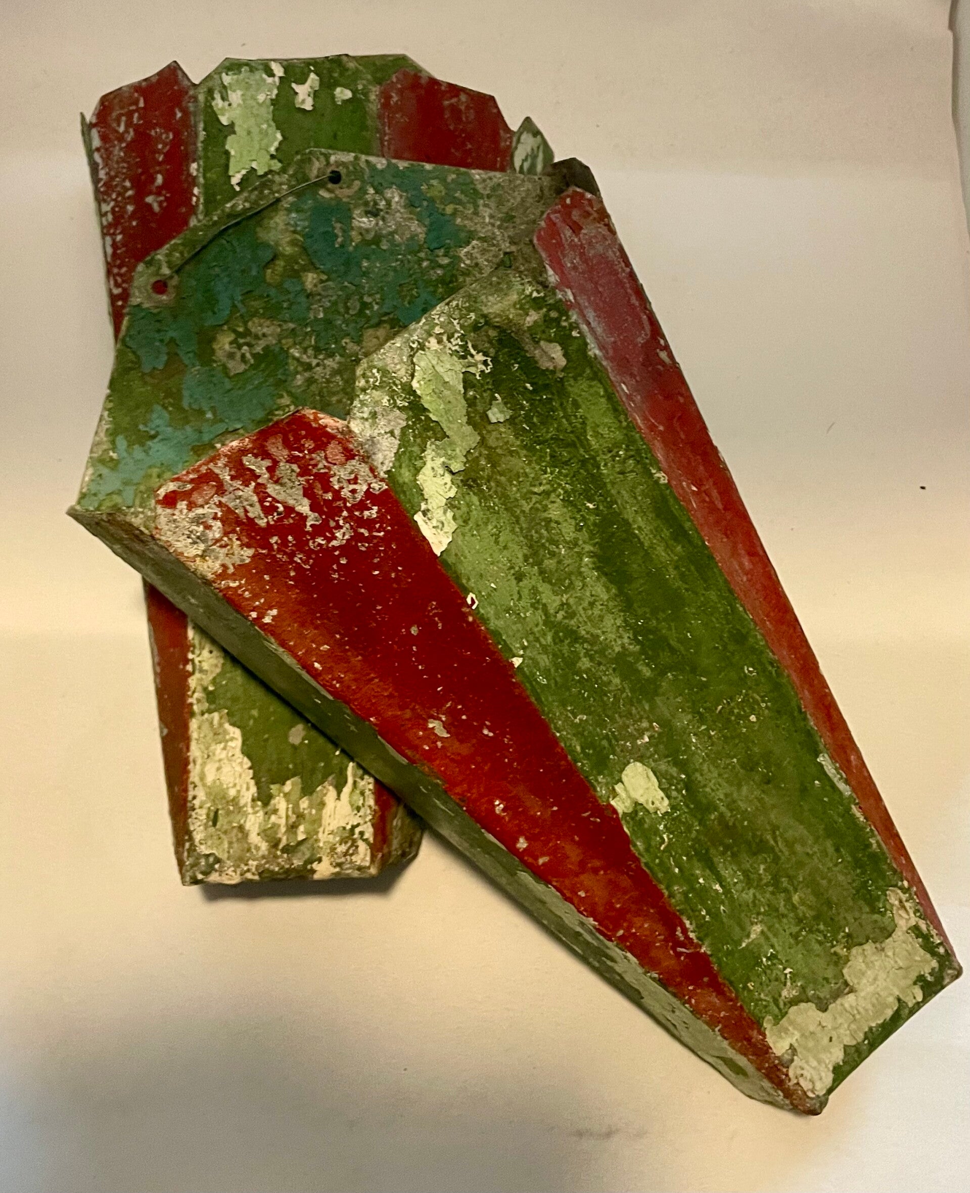 Zinken vintage plantenhangers