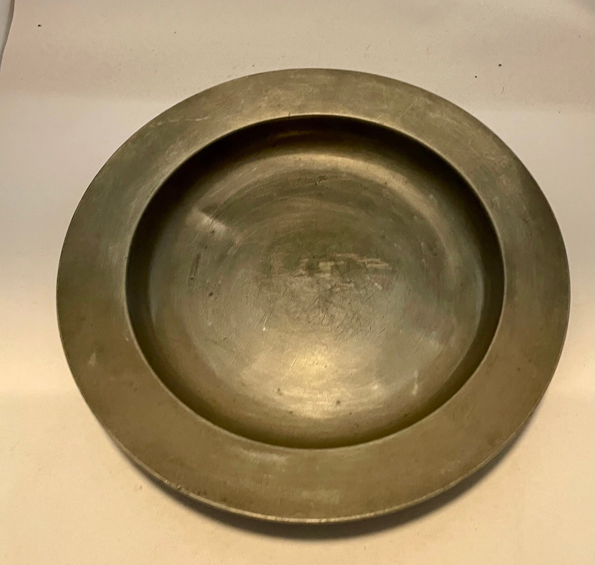 Antieke tinnen borden