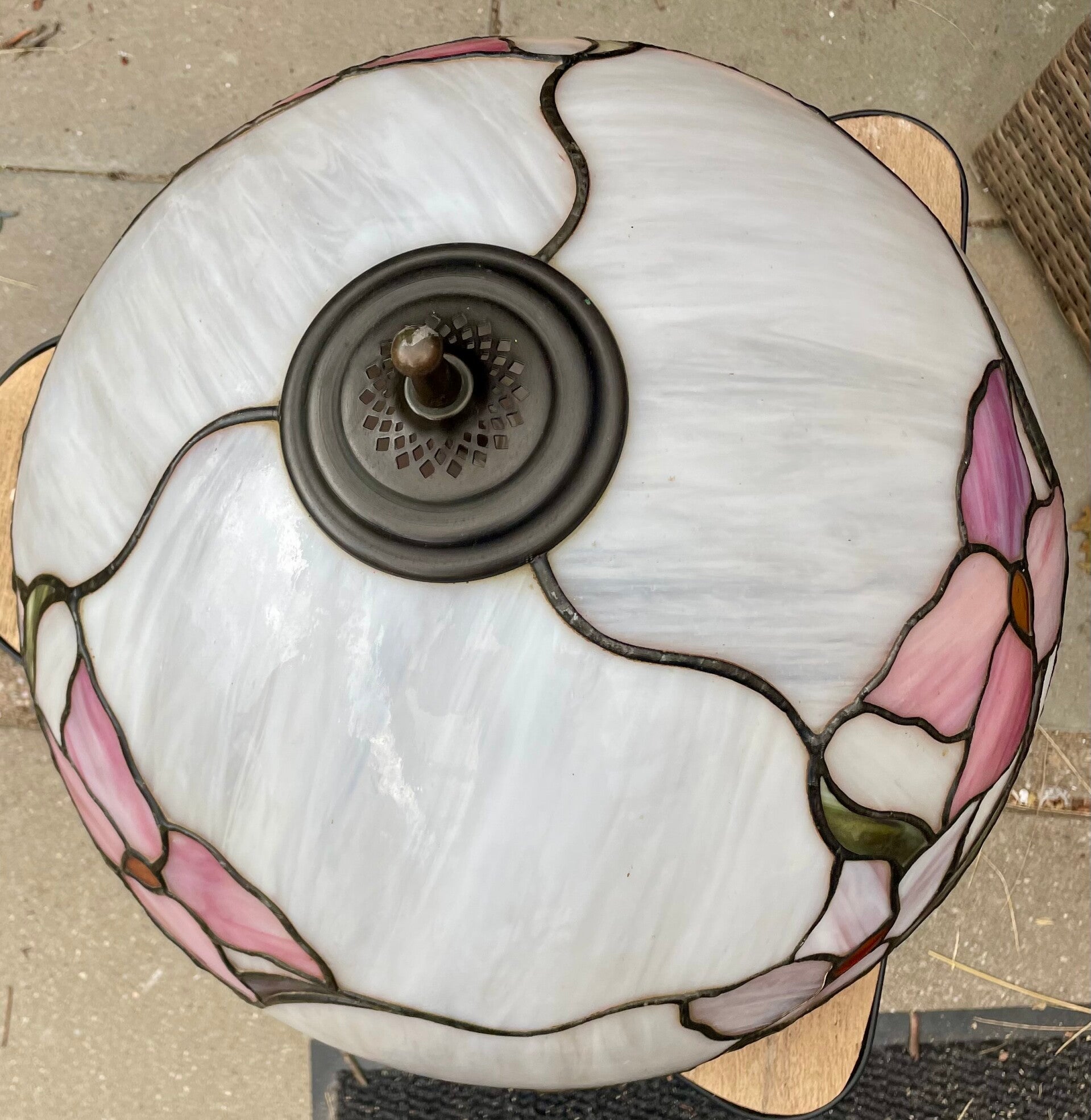 Tiffany stijl plafonièrre