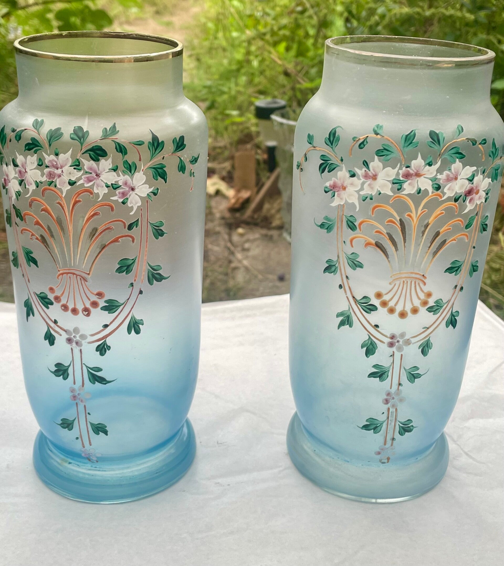 Set Legras vazen Mont Joye 1900-1910
