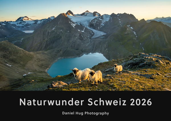 Kalender Naturwunder Schweiz 2026