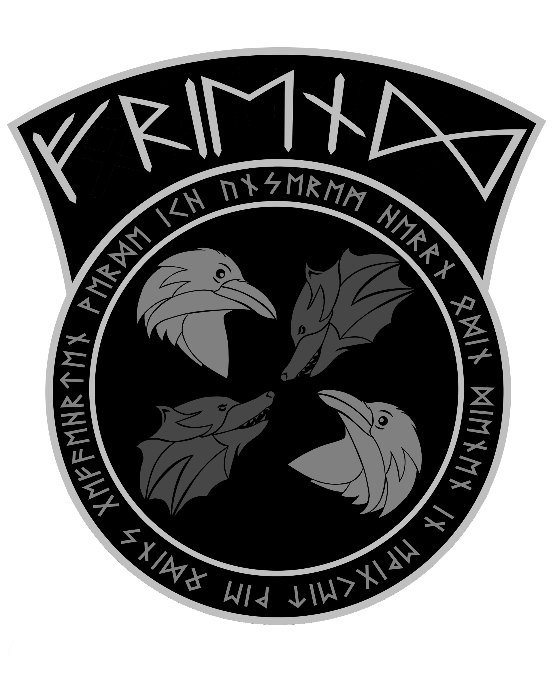 Odins Krieger Friend Backpatch