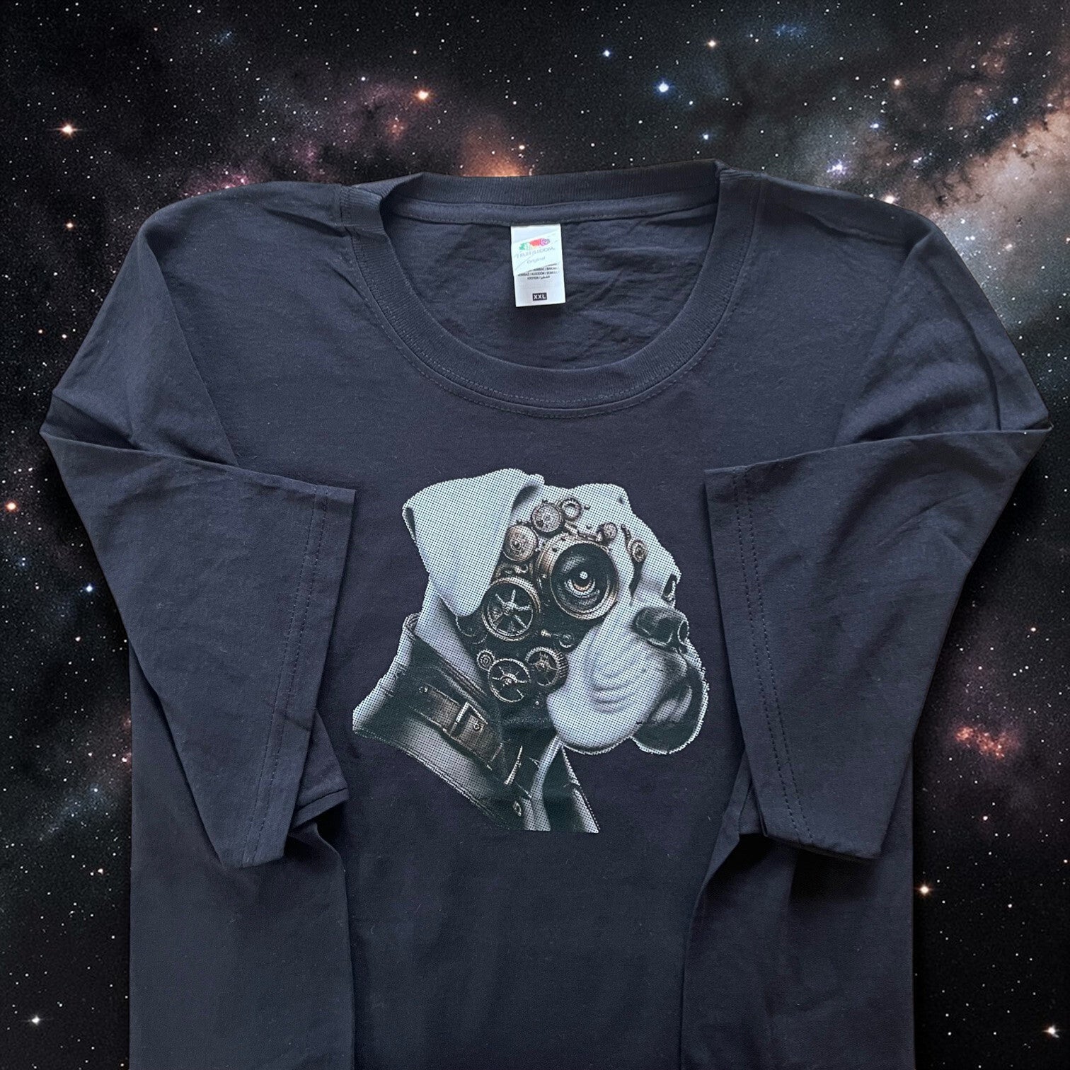 Steampunk-Boxer T-Shirt – Urban Style in XXL