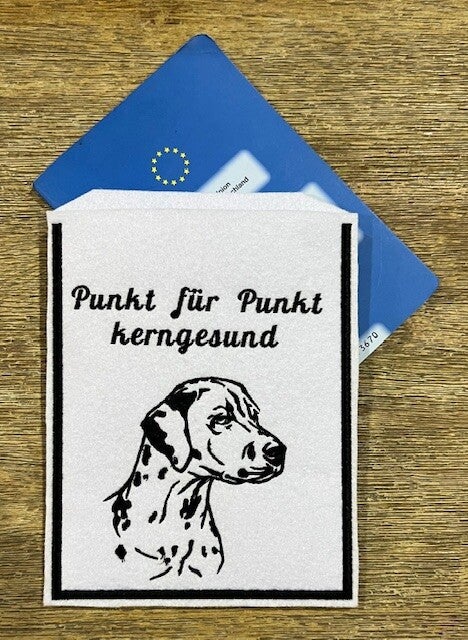 Impfpasshülle-Dalmatiner