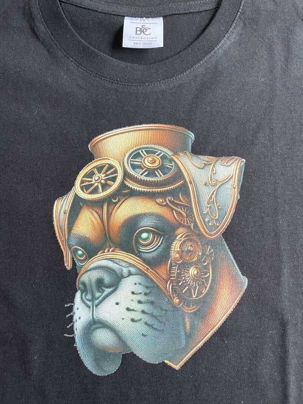 T-Shirt "deutscher Boxer" Steampunk