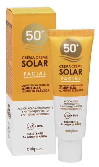 Deliplus Crema Solar Facial - FPS 50+ - 50ml