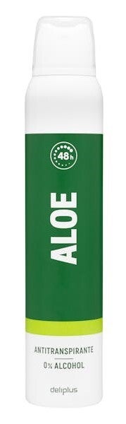 Deliplus Deodorant Aloe Anti-transpirante 0% Alcohol 200ml
