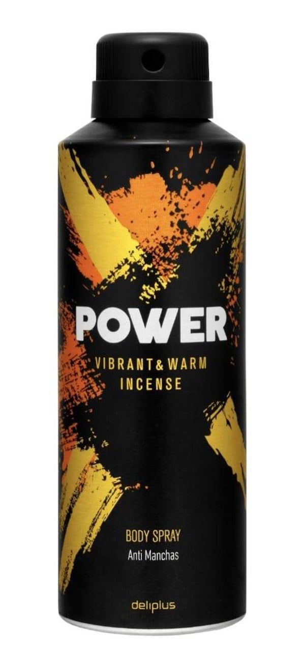 Deliplus Deodorante Power Vibrant & Warm Incense Anti-Vlekken 200ml