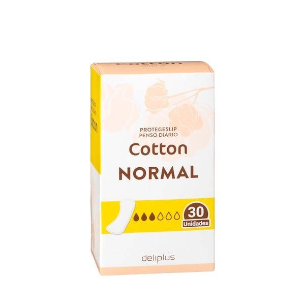 Deliplus Protegeslip Penso Diário Cotton Normal  - Inlegkruisjes van biologisch katoen 30 stuks