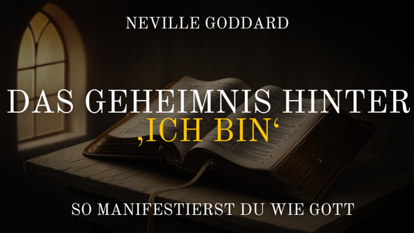Das Geheimnis hinter ‚Ich bin‘ – So manifestierst du wie Gott! | Neville Goddard