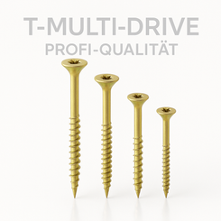 Spanplattenschrauben Torx Vollgewinde Teilgewinde 