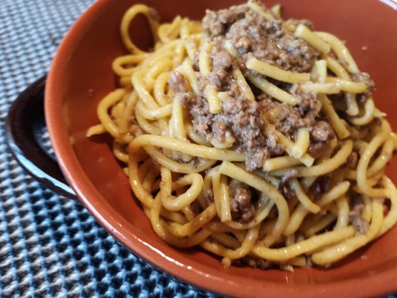 Bigoli al ragù d'anatra