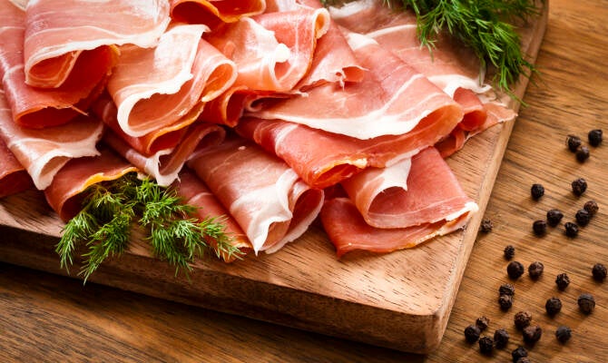 Il prosciutto crudo di Montagnana