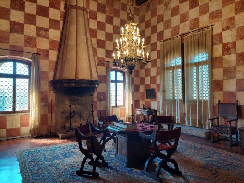 Monselice: interno del Castello