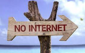 No internet