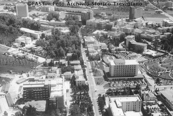 Panoramica Montegrotto anni 1960