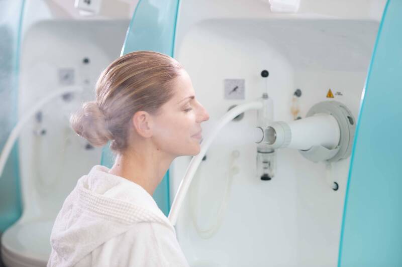 terapia inalatoria alle Terme di Montegrotto