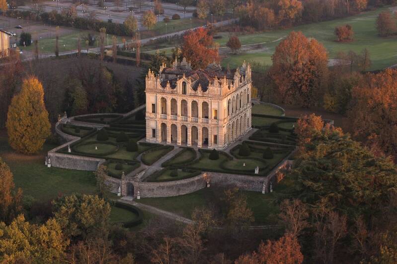 Panoramica della Villa Emo Capodilista