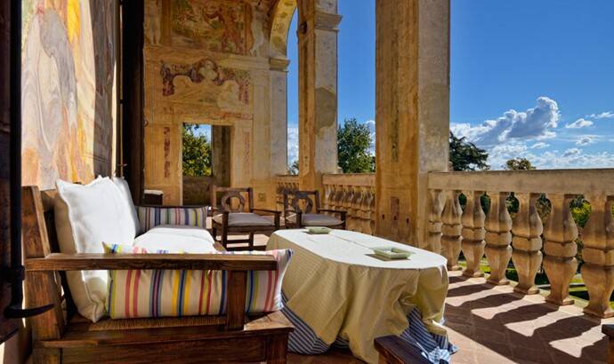 Terrazzo della Villa Emo Capodilista